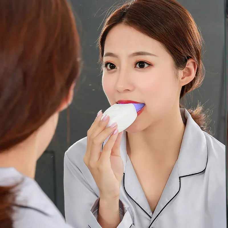 U-Type Toothbrush 360 Degrees Intelligent Silicon Head Sonic Electric