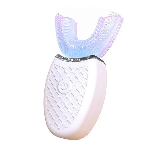 U-Type Toothbrush 360 Degrees Intelligent Silicon Head Sonic Electric