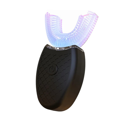 U-Type Toothbrush 360 Degrees Intelligent Silicon Head Sonic Electric